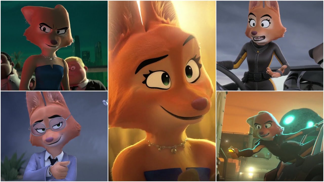 [The Bad Guys] The Complete Animation of Diane Foxington