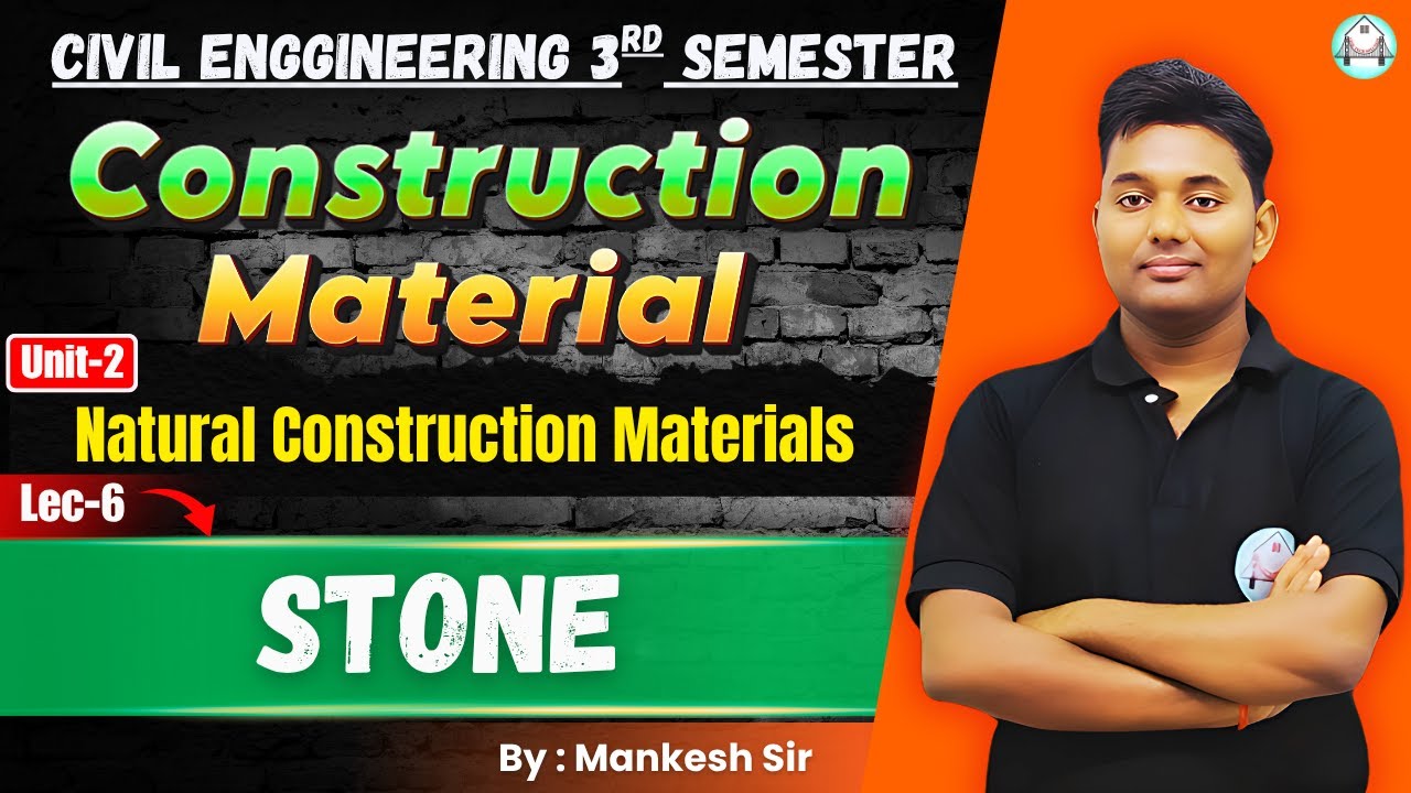 🔥 BTEUP 3rd Sem | Construction Materials | Unit-2 :Natural Construction Materials Lec-5 : Stone