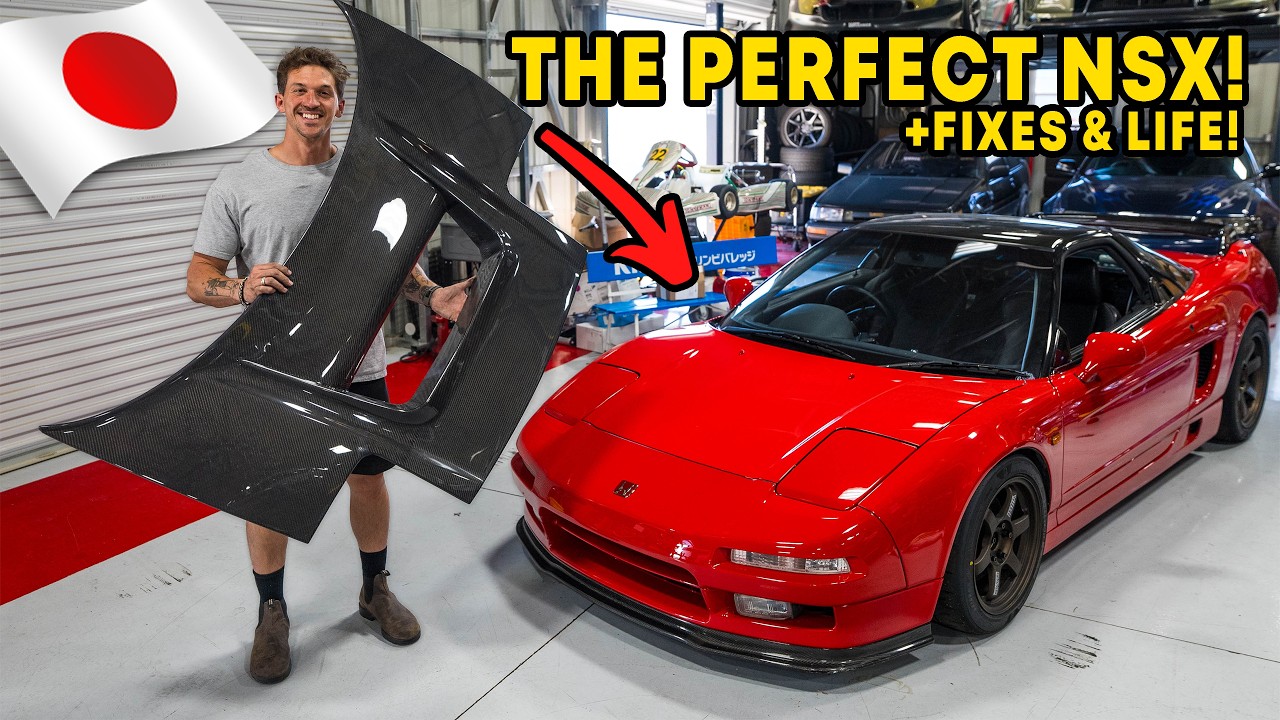 Мой японский NSX получил РЕДКИЕ ЗАПЧАСТИ ИЗ ЯПОНИИ + НЕ ТОЛЬКО! *ЗАВОДСКОЙ ГОНОЧНЫЙ YAMAMOTO*