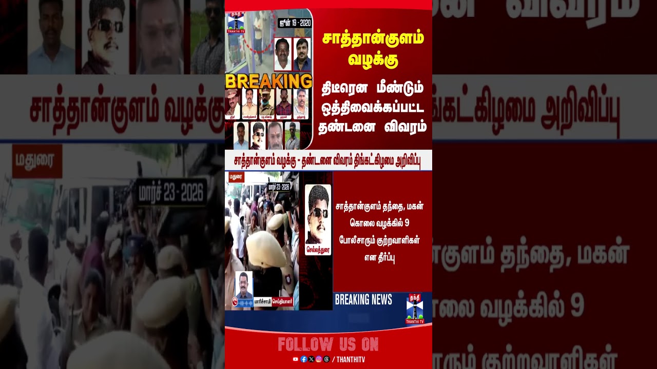 Sathankulamcase | lockupdeath | maduraihighcourt