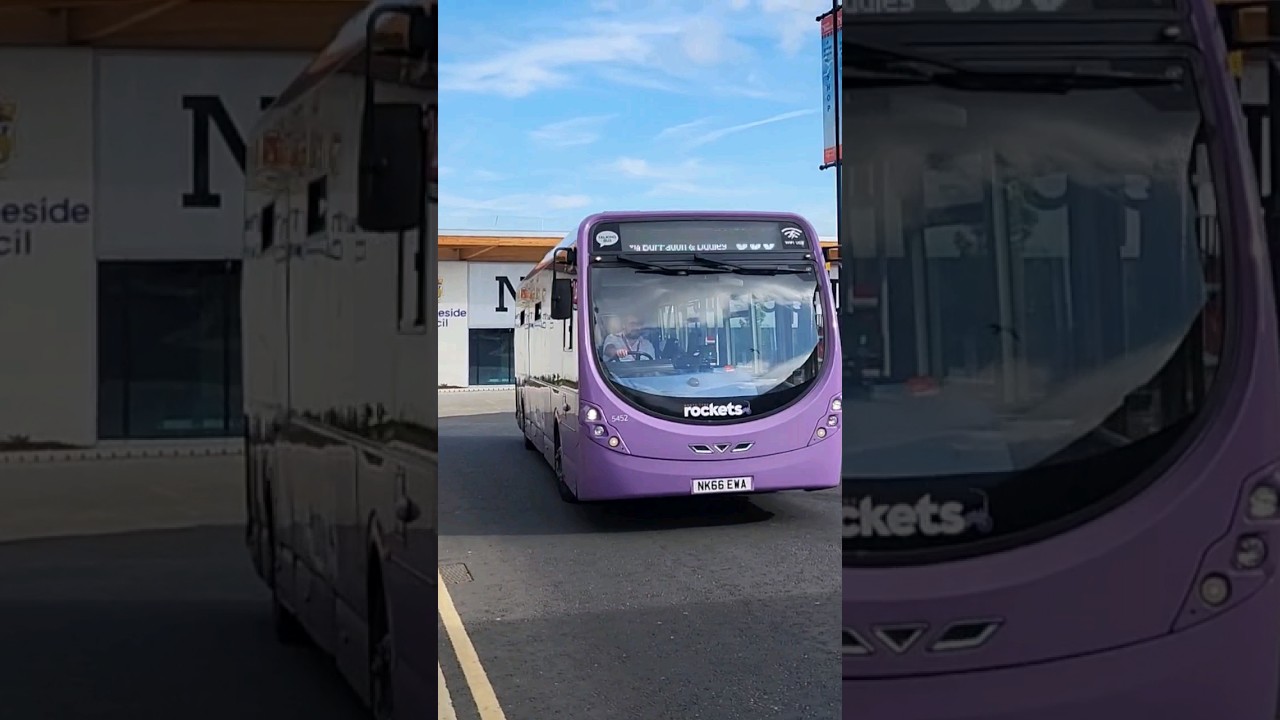 Go North East Wright Streetlite DF 5452/NK66 EWA #buses