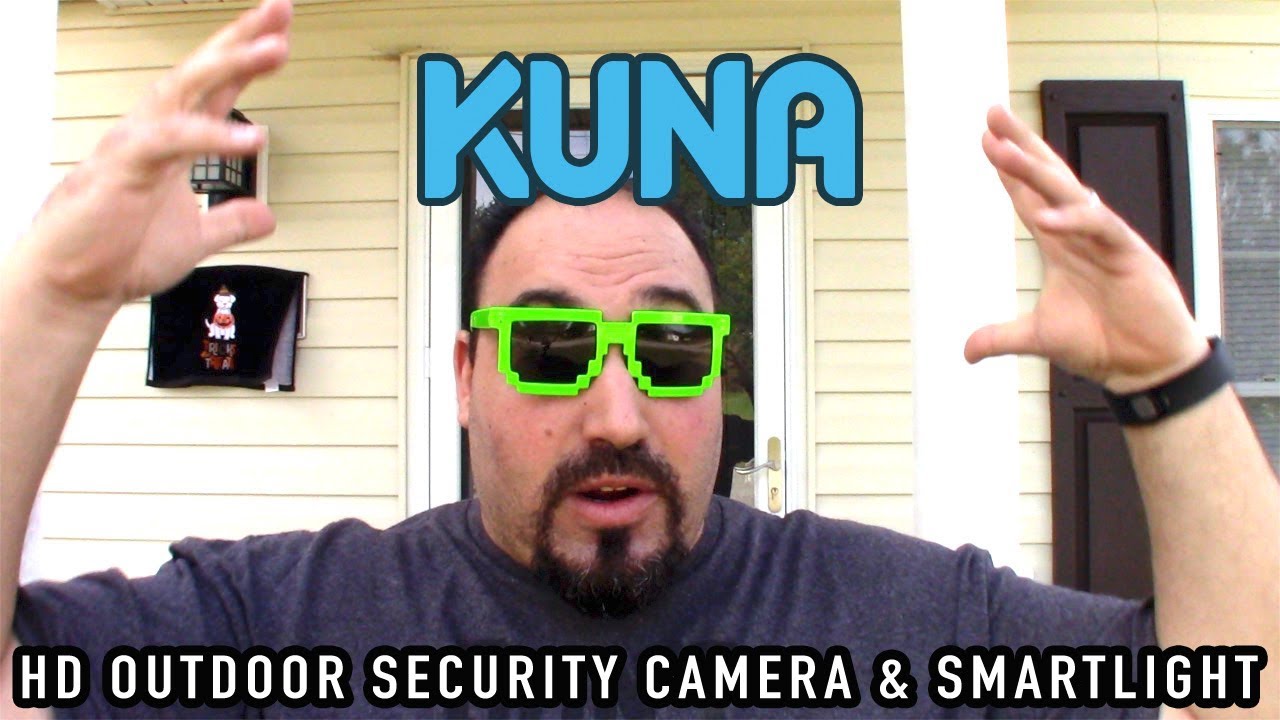Kuna the out door camera light that works with alexa