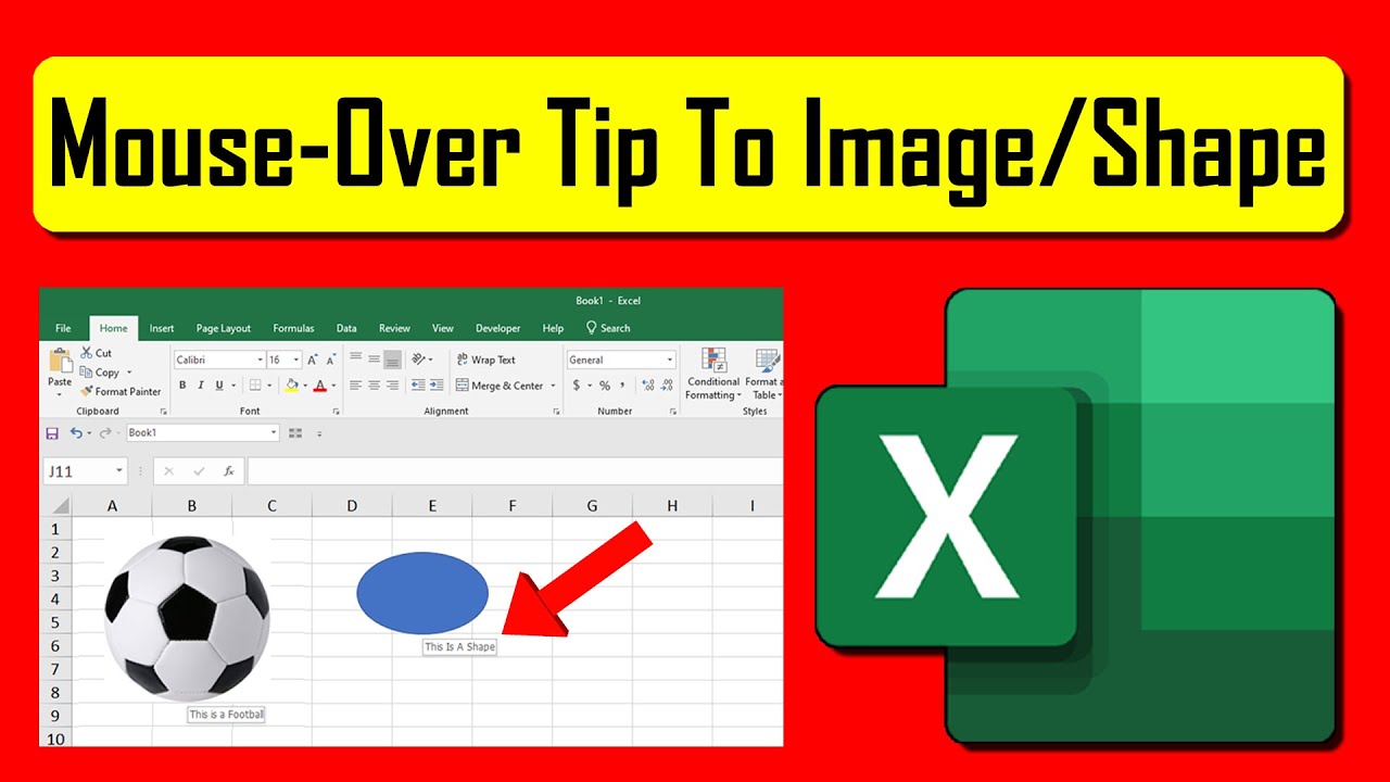 How to Easily Create A Mouse Over Tooltip to Any Shape or Image in Excel