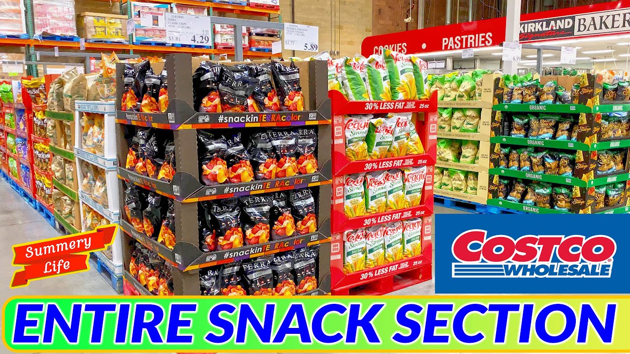 НОВИНКА Costco Tour Вкусные ЗАКУСКИ Органические чипсы НОВЫЕ ПРЕДМЕТЫ Чипсы из лаваша КРЕСТЫ Крекеры