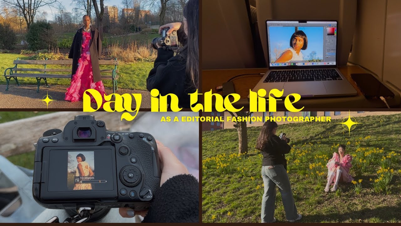 A Day in the life as a Fashion Editorial Photographer