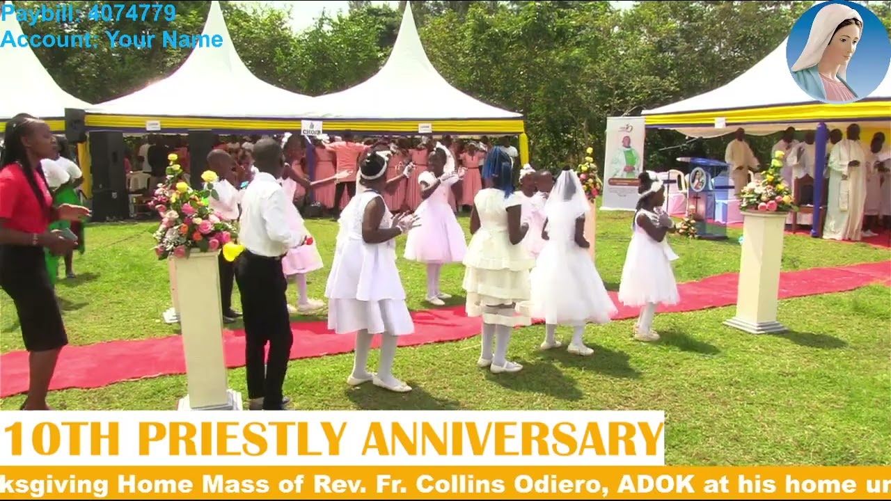 10th Priestly Anniversary Thanksgiving Mass of Rev. Fr. Collins Odiero || 15-12-2023 ||