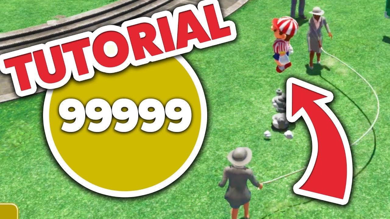 Super Mario Odyssey — [СБОЙ] Наберите 99999 очков на скакалке — ОБУЧЕНИЕ