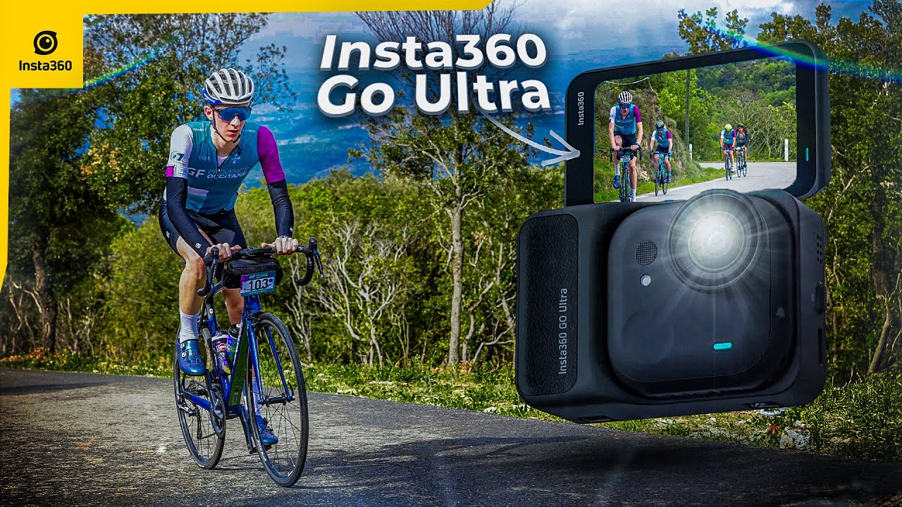 La mini-caméra parfaite pour le vélo • Insta360 GO Ultra