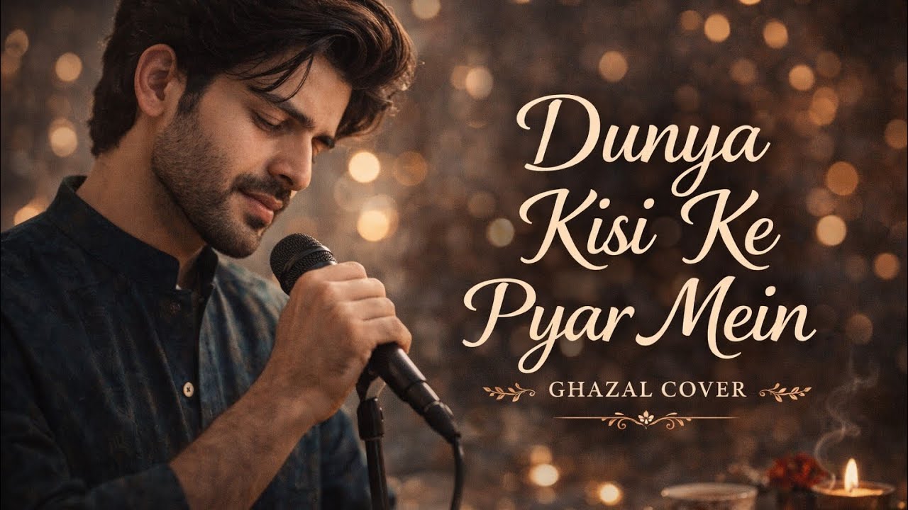 Duniya Kisi Ke Pyar Mein | Ghazal Slowed Cover | Sad Urdu Ghazal 2026 | Soulful Slow Version