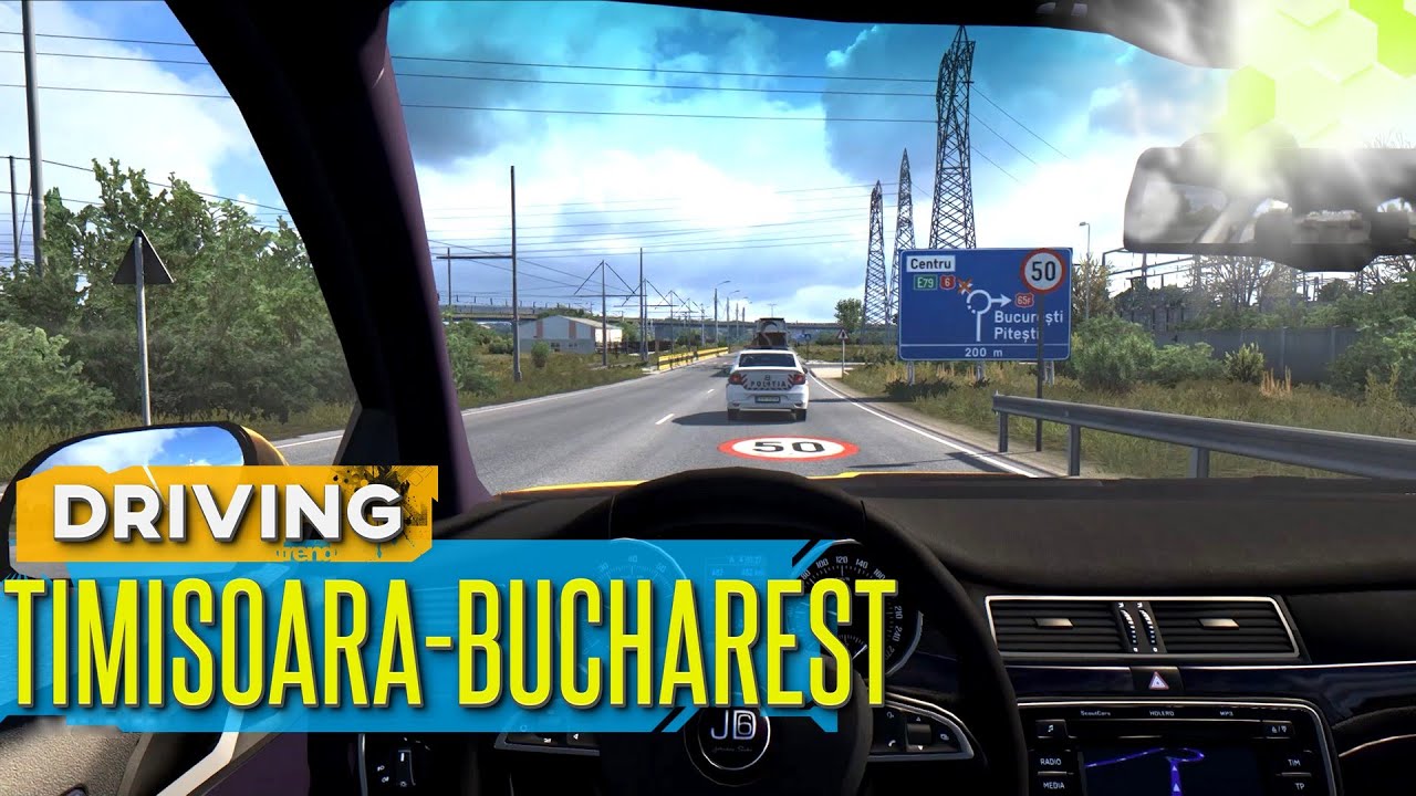 ETS2 - RELAXING RIDE - TIMISOARA to BUCHAREST