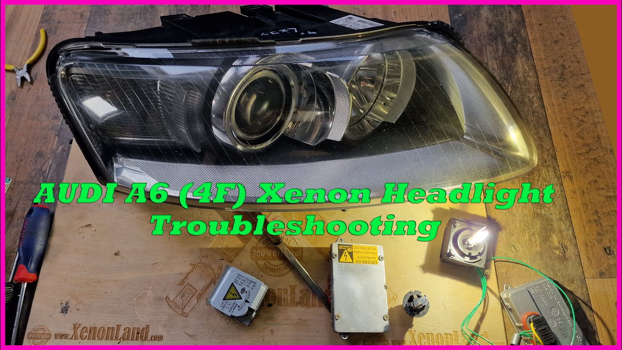 How to Fix Audi A6 C6 Xenon Headlights (DIY Repair Guide): Ballast, Igniter and Bulb Replacement