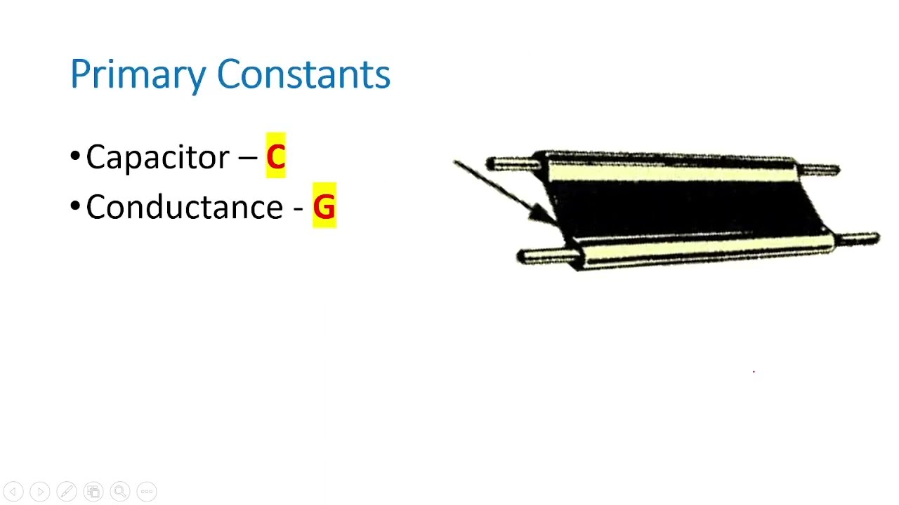 Primary constant of Transmission Lines | Parallel line cable primary constant| Distributed parameter