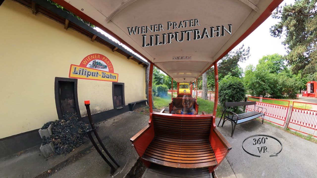 Wiener Prater Liliputbahn 360° VR POV Onride
