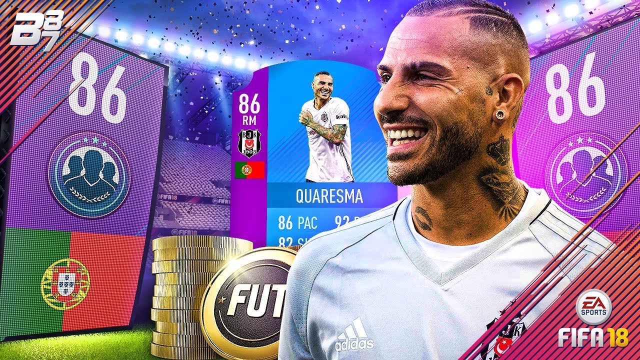 UNLOCKING SBC QUARESMA (86) SÜPER LIG SQUAD BUILDER CHALLENGE!  | FIFA 18 ULTIMATE TEAM