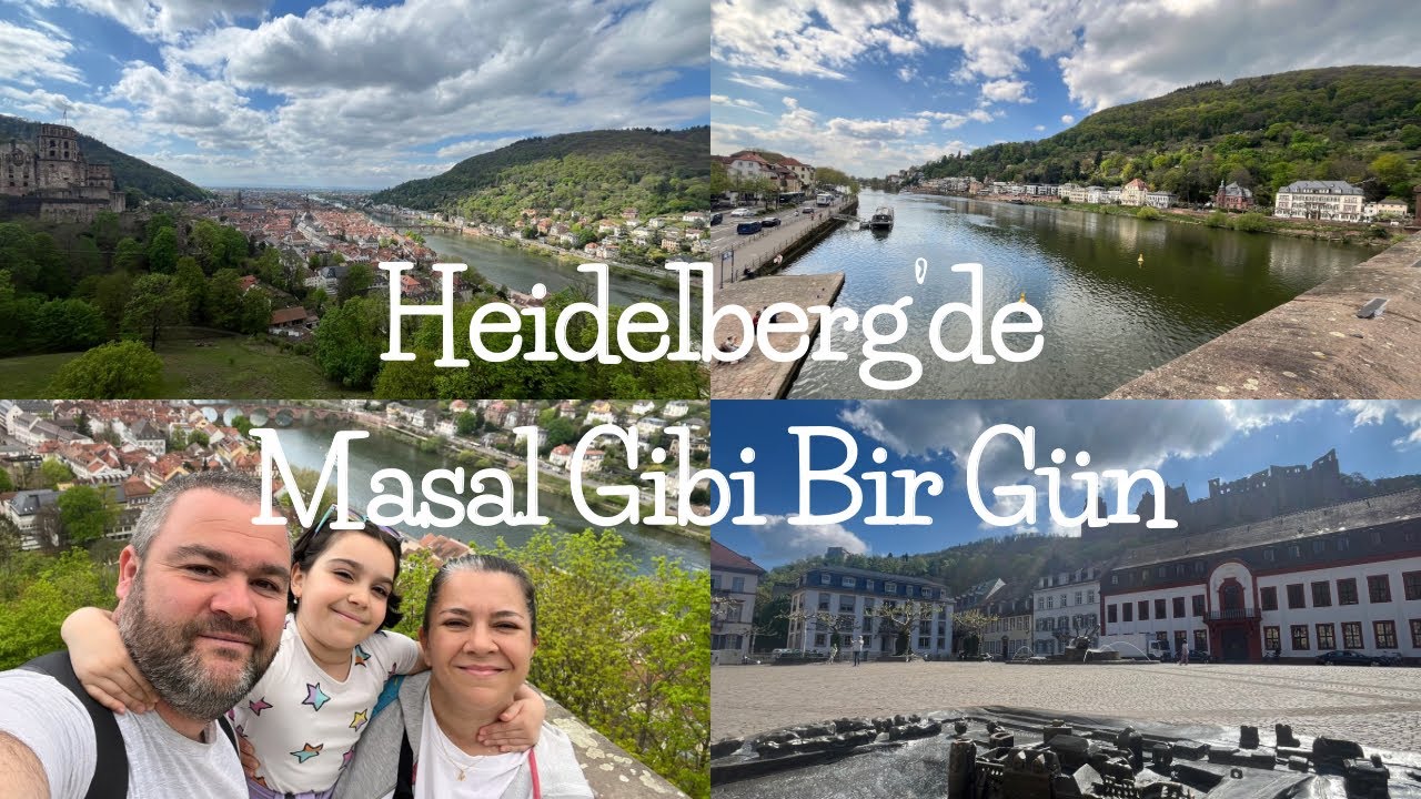 Heidelberg Gezisi | Almanya’nın En Romantik Şehrinde Bir Gün! 🇩🇪