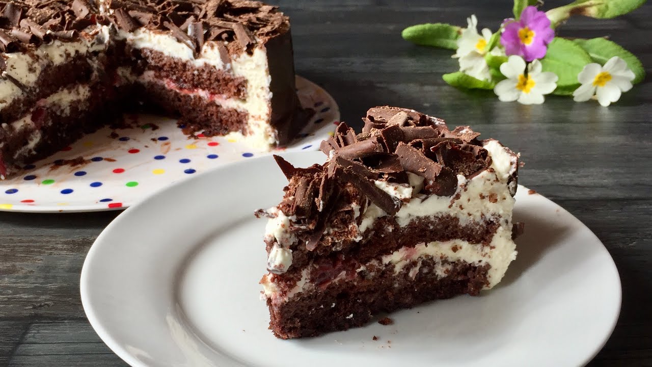 แบล็คฟอรเรสต์เค้ก Black Forest cake