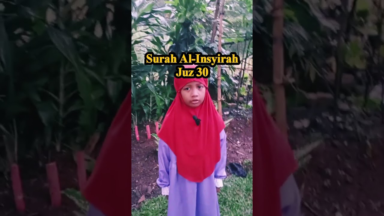 Surat Al-Insyirah Juz 30 