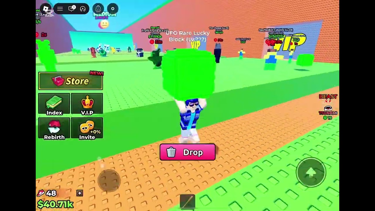 I played the BRAND NEW steal a brainrot update
