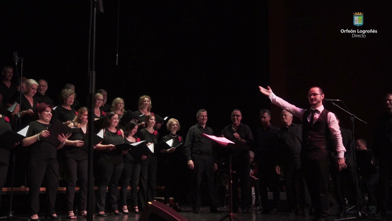 Volare. Domenico Modugno Arr. Ion  Brătescu. Orfeón Logroñés y Coro de Hombres. Amigos en Concierto.
