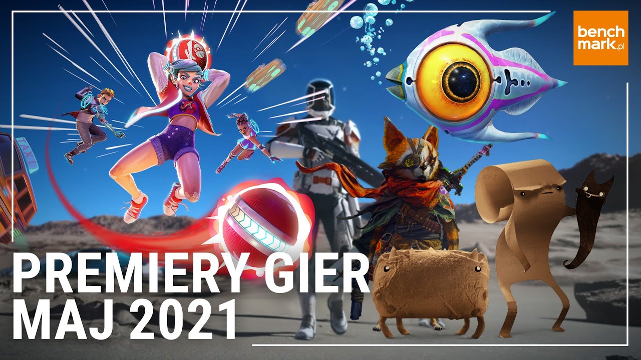 Premiery gier - maj 2021