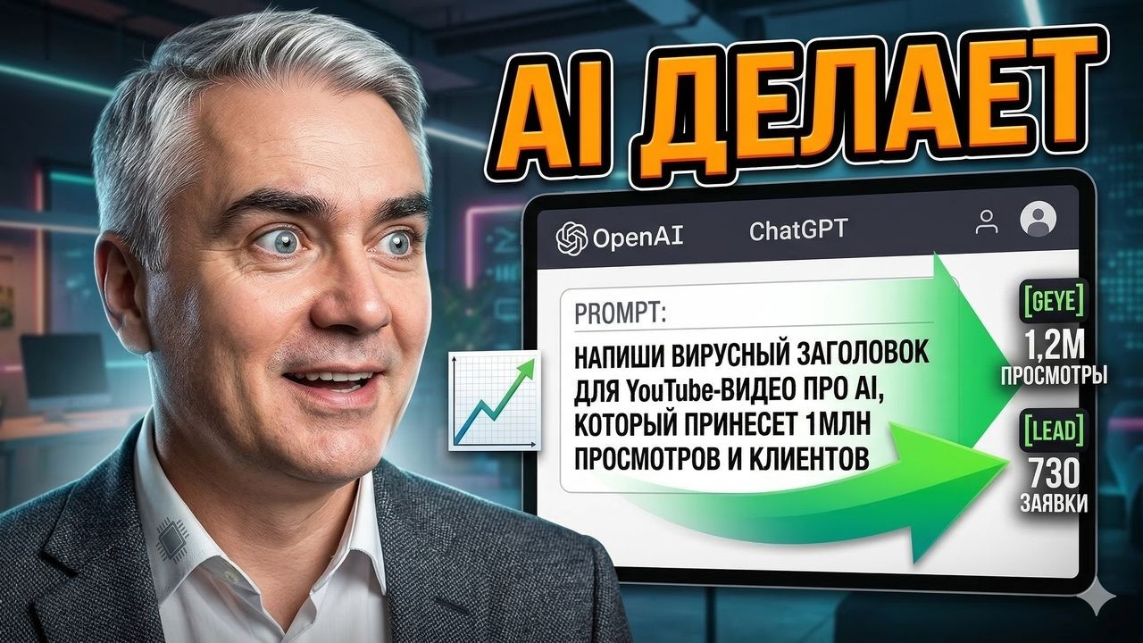 Этот промпт приносит просмотры и клиентов