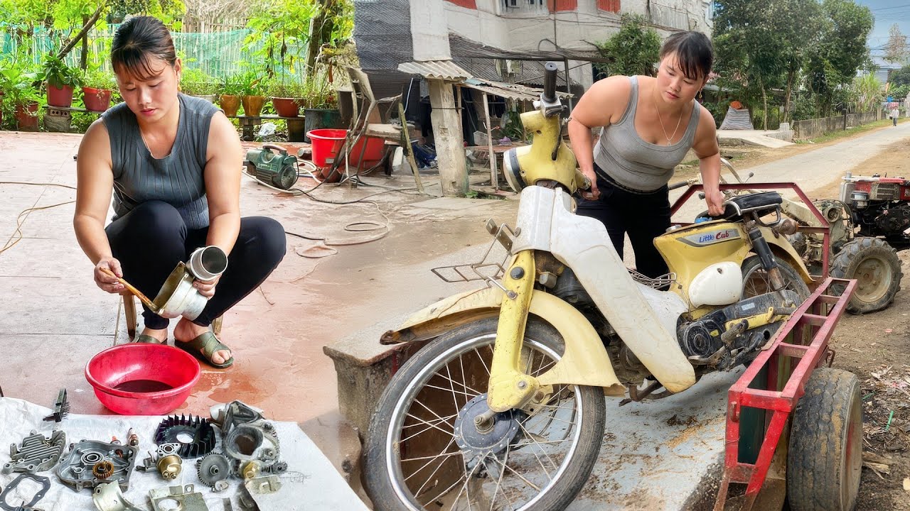 Completely Restore Motorbikes Severely Damaged By Accidents - Repair Motorbikes From Landfills