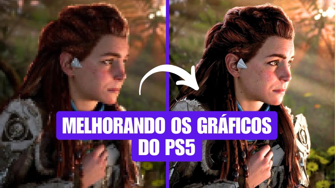 Como MELHORAR OS GRÁFICOS do seu #PS5?
