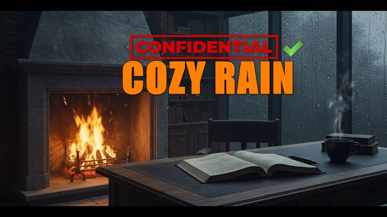 40Hz Brain Entrainment + Crackling Fire Sounds Deep Concentration Music