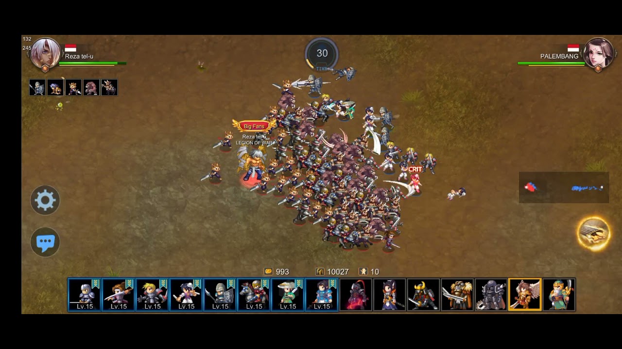 miragine war (palembang vs reza tel-u)funy moment