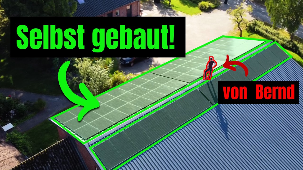 Große PV, Großer Speicher, Große (Eigen-)Leistung! Bernd zeigt seine Anlage!