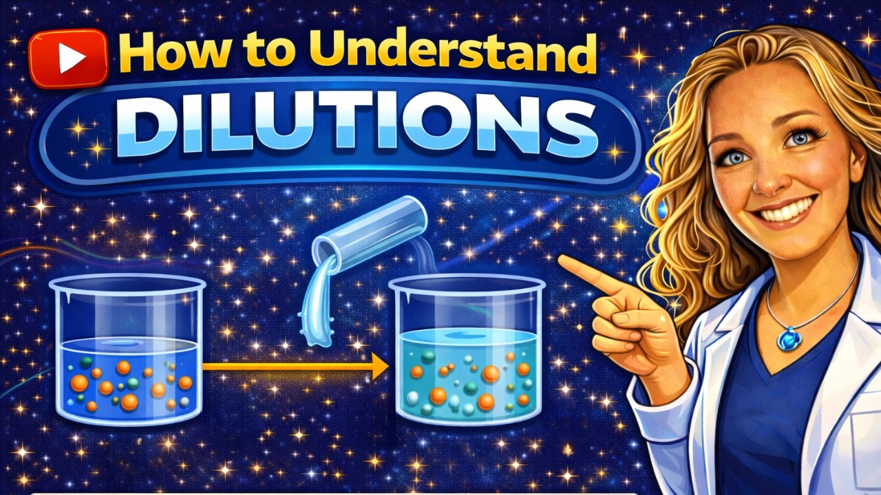 Dilutions | How to Solve Dilution Problems | Chemistry