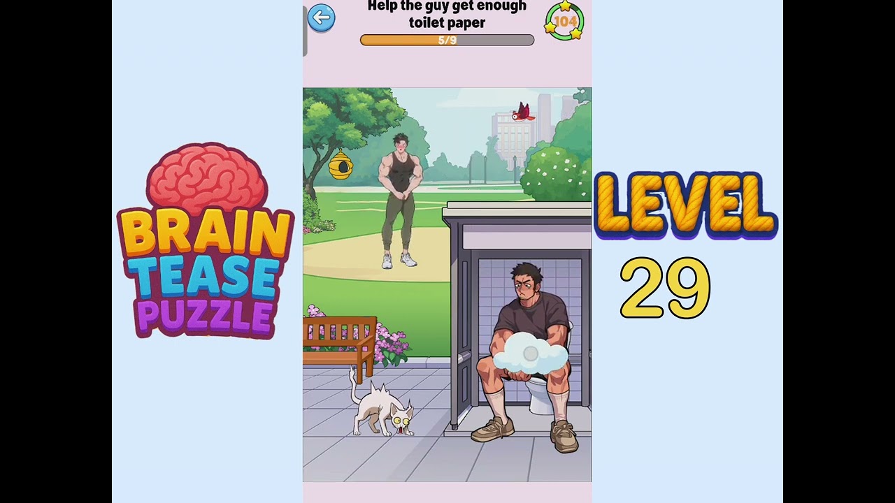 Brain tease puzzle level 29 Walkthrough Solution