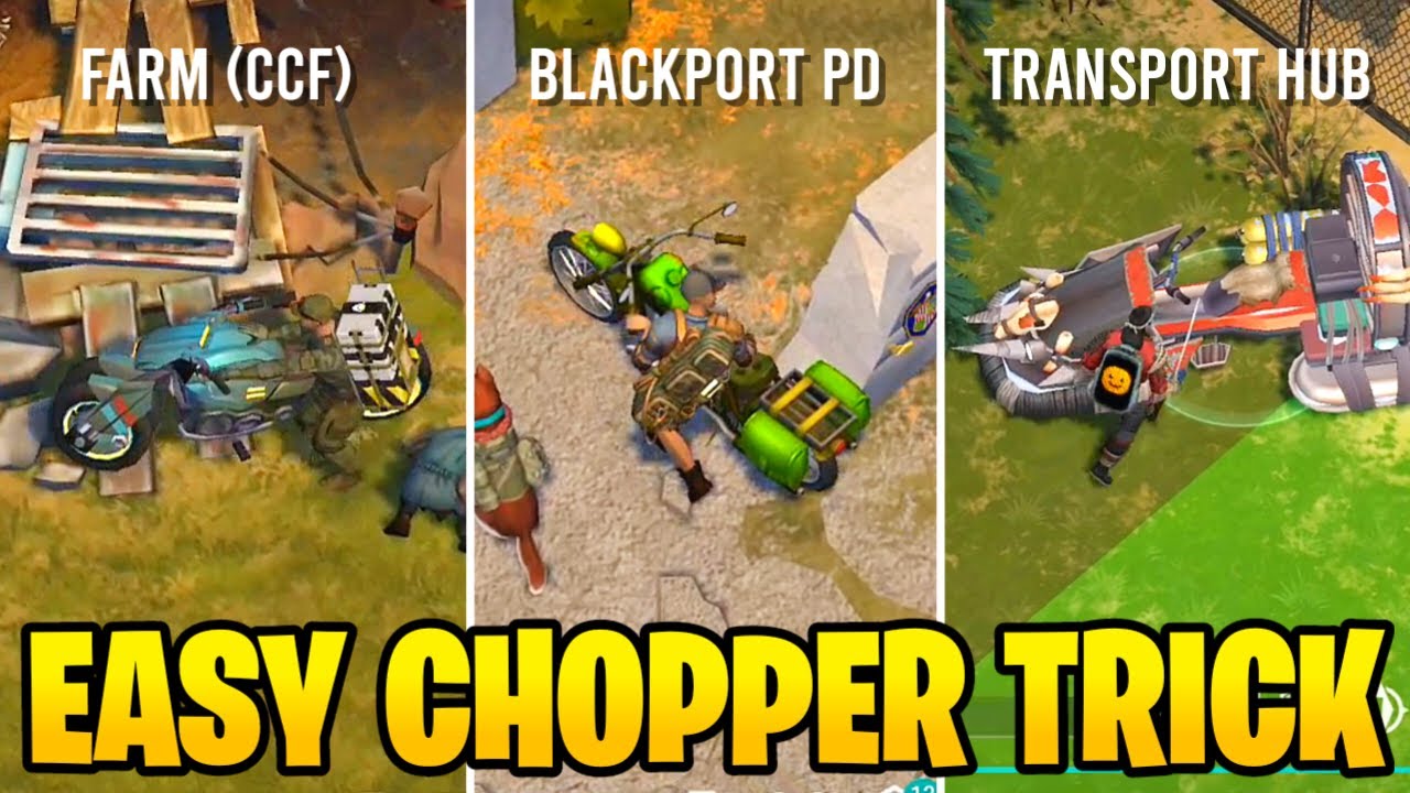 EASY CHOPPER TRICK FOR BEGINNERS - Last Day on Earth: Survival