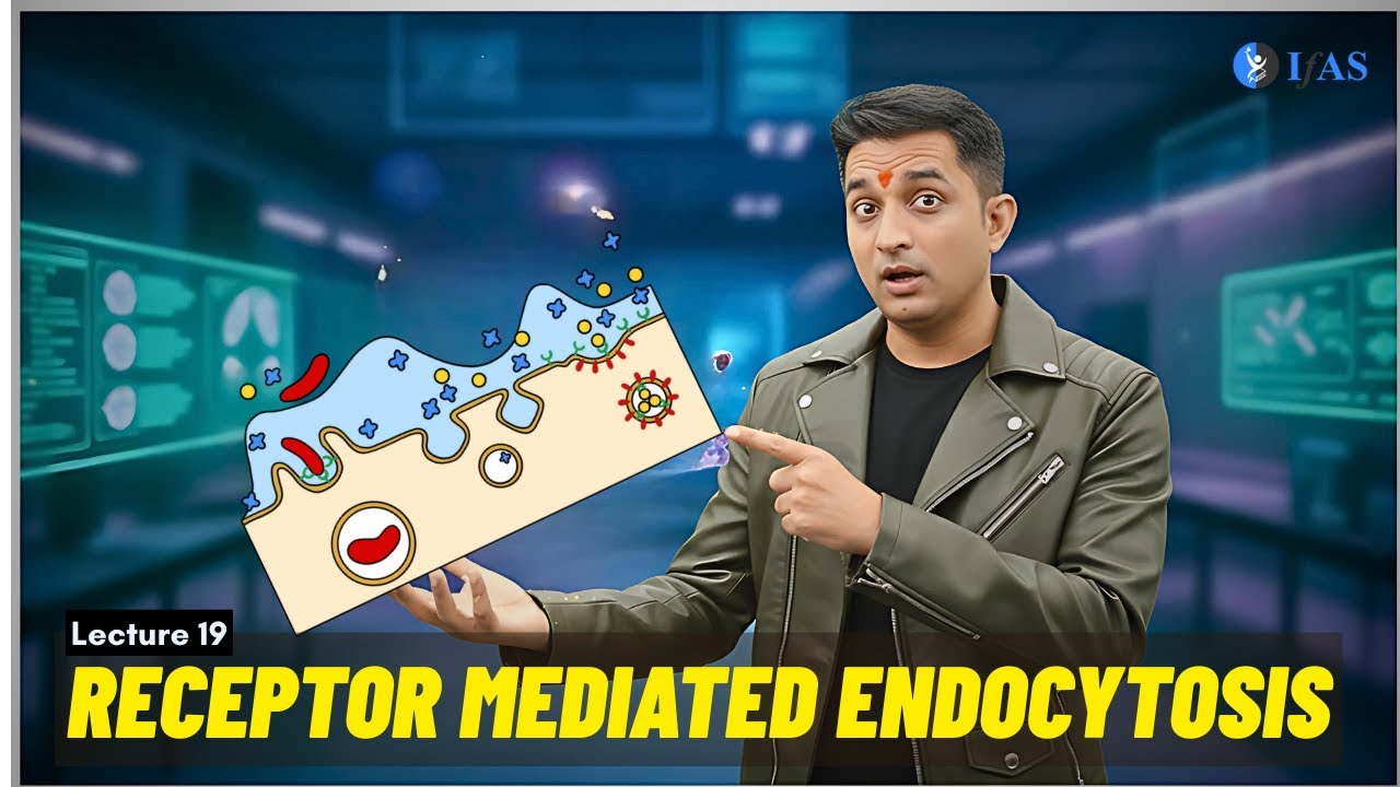 Receptor Mediated Endocytosis & Exocytosis Unit 2 & 4 CSIR Dec 2025 | Emotion 6.0  Lecture 19 IFAS