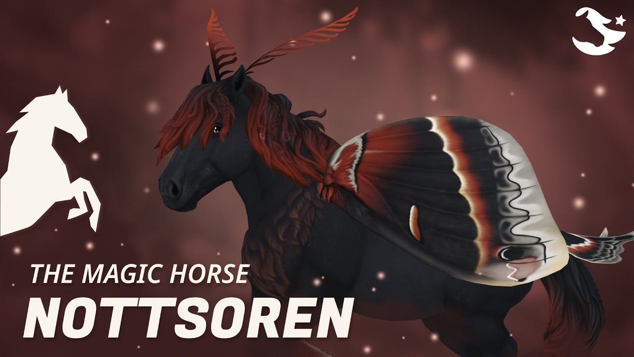 The Magical Horse Nottsoren 🖤 | Star Stable Horses