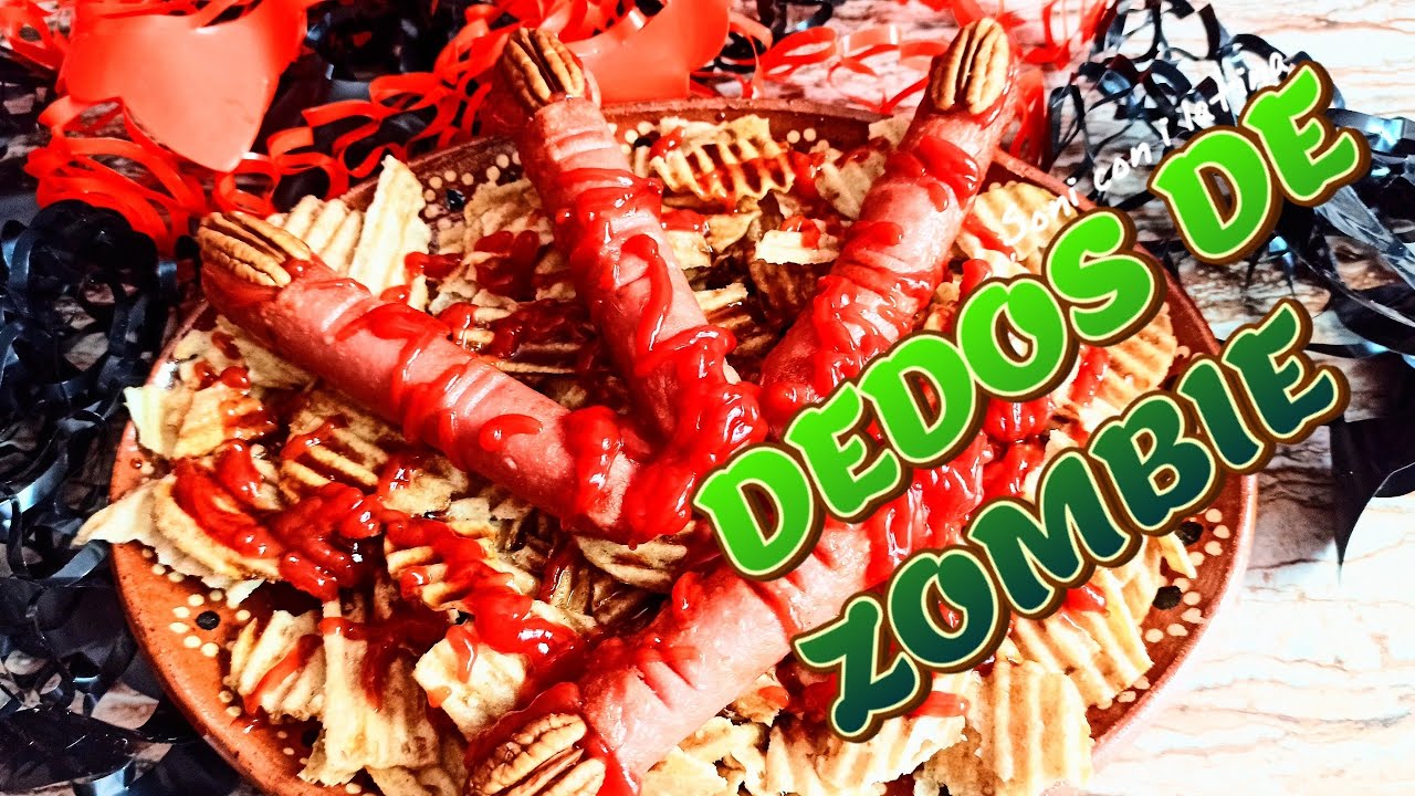DEDOS DE ZOMBIE CON SALCHICHA | Soni con i latina
