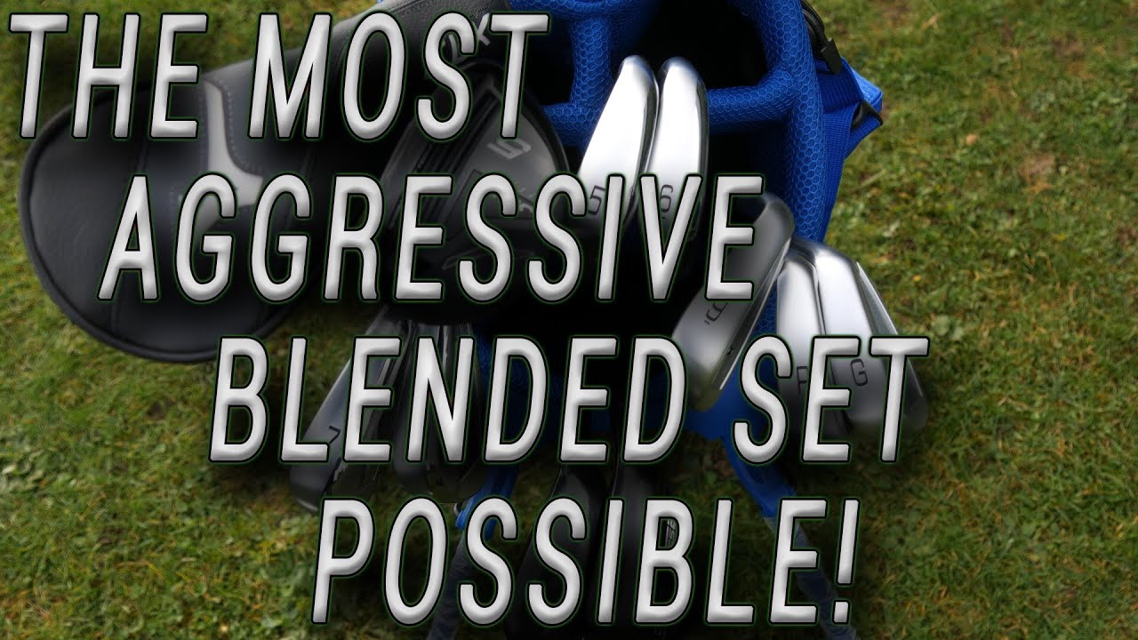 Mizuno JPX921 Most Aggressive Blending Possible