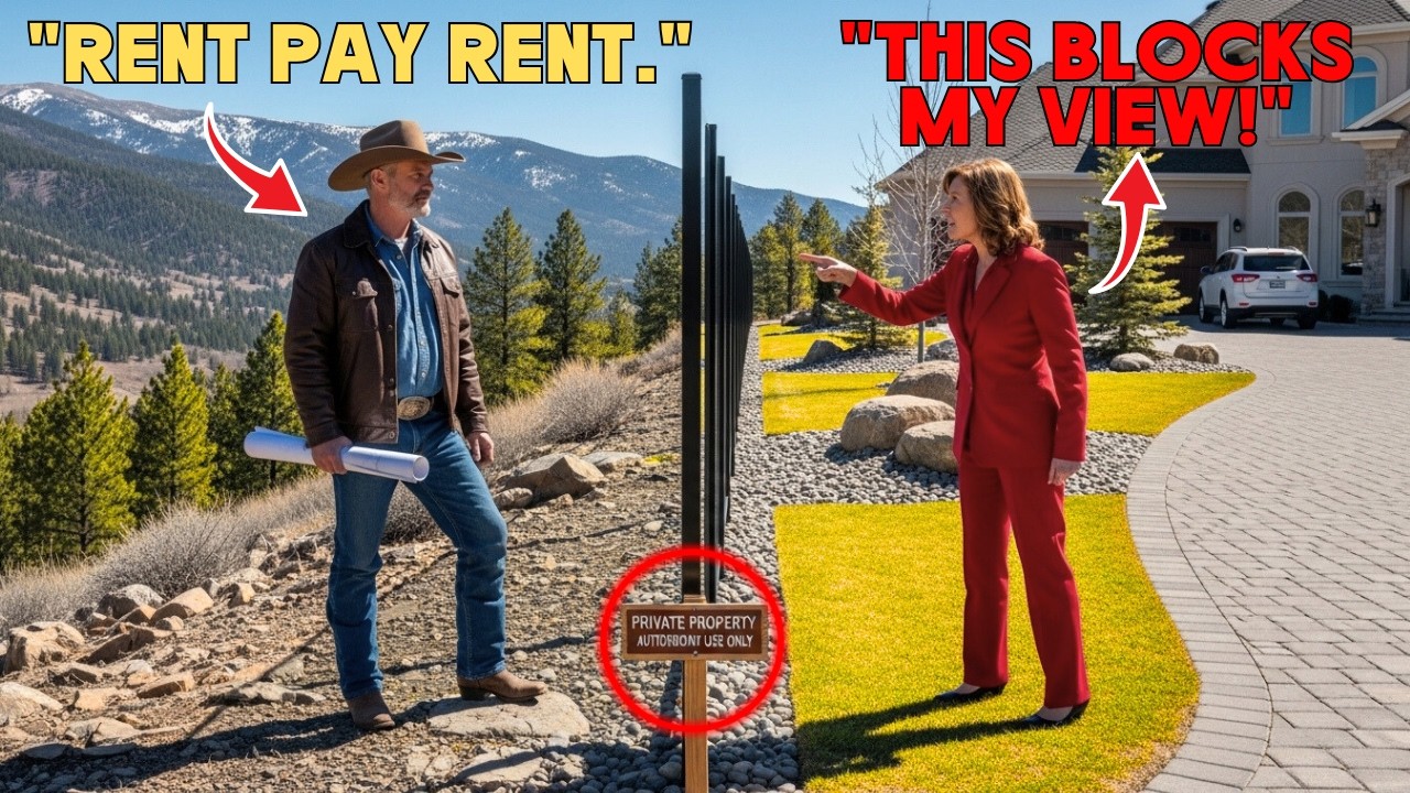 Karen Said My Fence Blocked Her View — So I Replaced With 60ft of Bulletproof Glass and Charged Rent