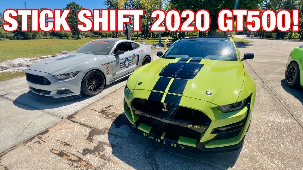 1ST STICK SHIFT SWAPPED 2020 GT500! *DCT BETTER?*
