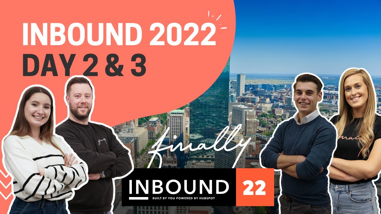 Видеоблог INBOUND 2022 &mdash; день 2 и 3 | Агентство FINALLY
