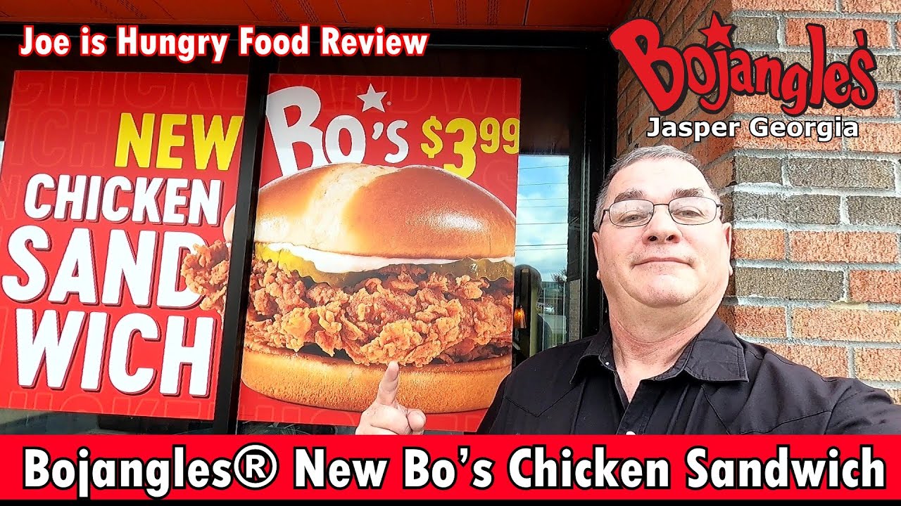 Bojangles® New Bo’s Chicken Sandwich Review | Bojangles Chicken Sandwich | Joe is Hungry 🍗🥪🥒🔥🥵🧈🧈