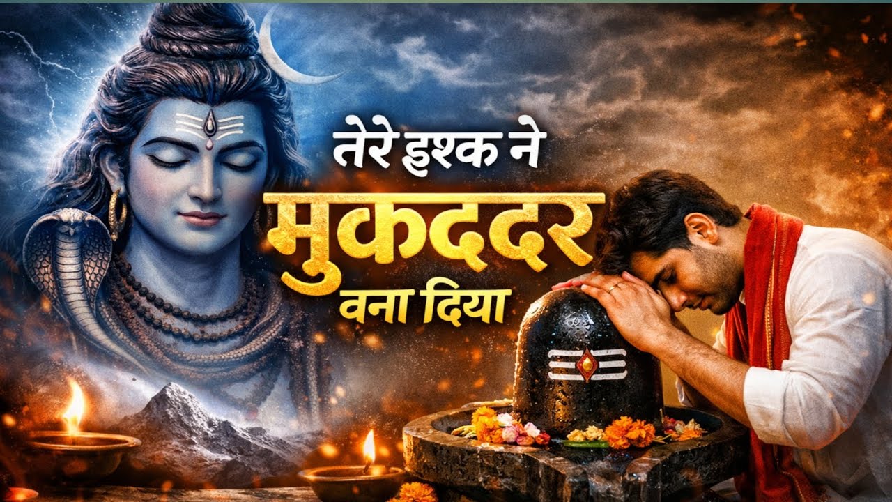 तेरे इश्क 🙏मुकद्दर 💔 बन गया | Mahadev Bhakti Song 2026 | Emotional 😭Shiv Song |Powered By S Serise 