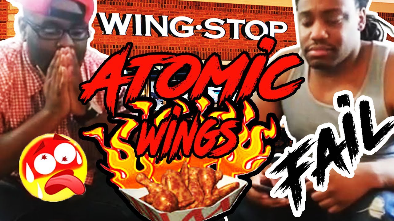 Wingstop's Atomic Wings Challenge !! (Epic Fail) / Reese TV