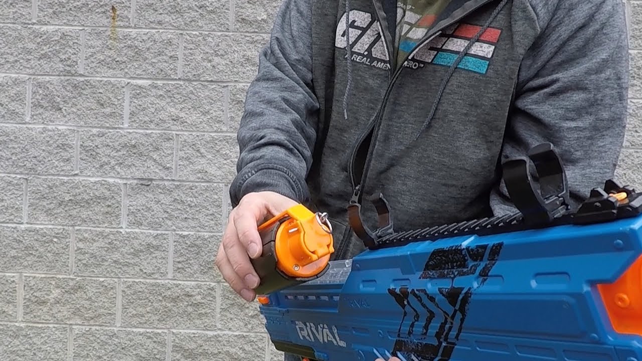 Nerf Rival Compatible Practi-cool Grenade Fits Rival Rail Clip System!