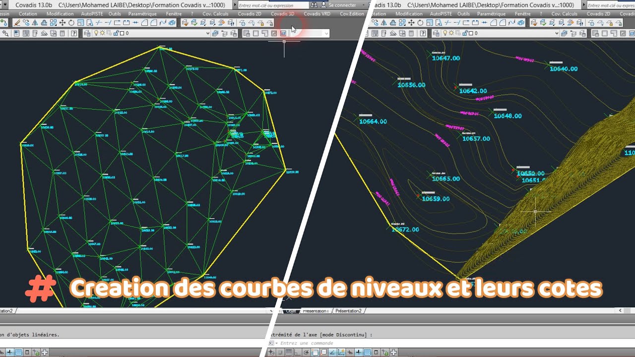4) Calcul MNT et Périmétre
