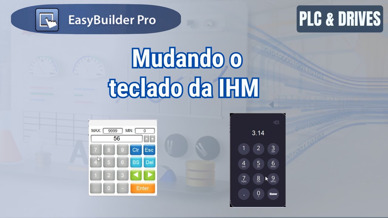 Como CRIAR um TECLADO Personalizado na IHM