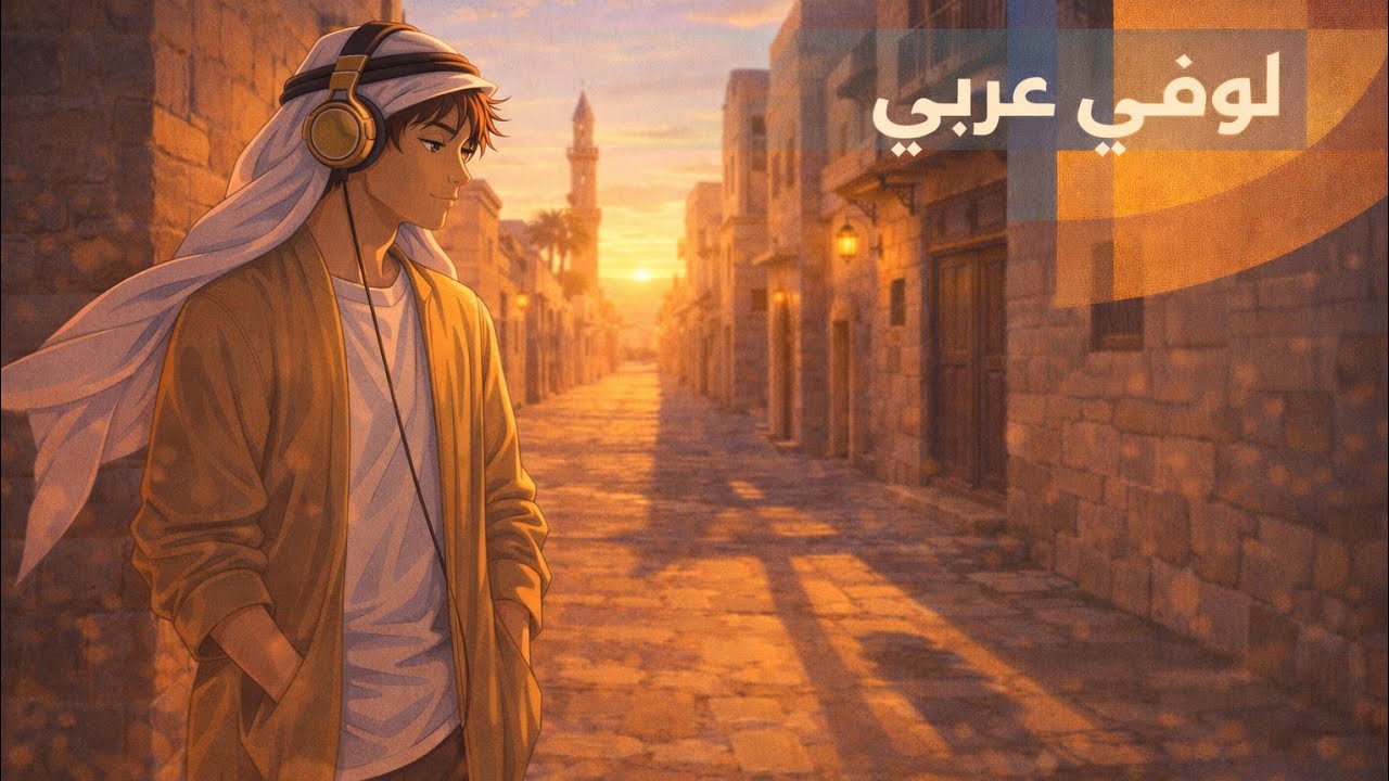 Low Lights Over Quiet Streets | Arabic Lo-Fi Music | موسيقى لو-فاي عربية