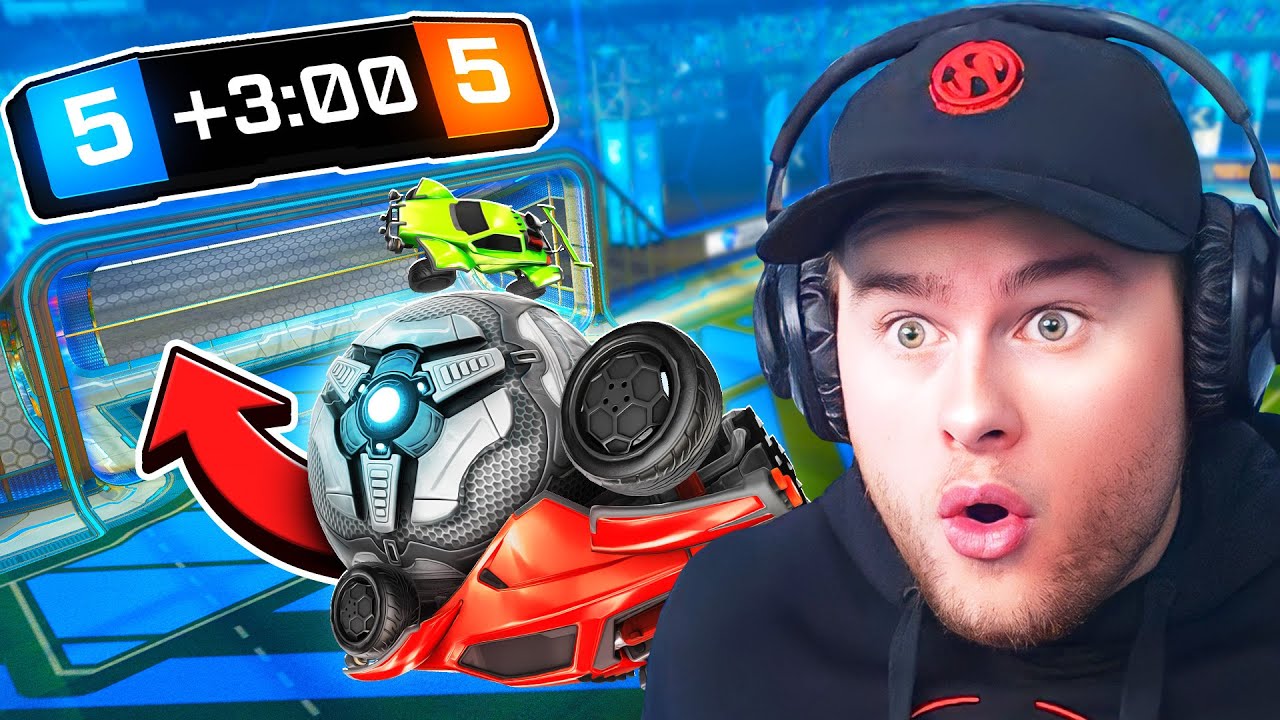 Ik beland in een 1v1 OVERTIME Op Rocket League..