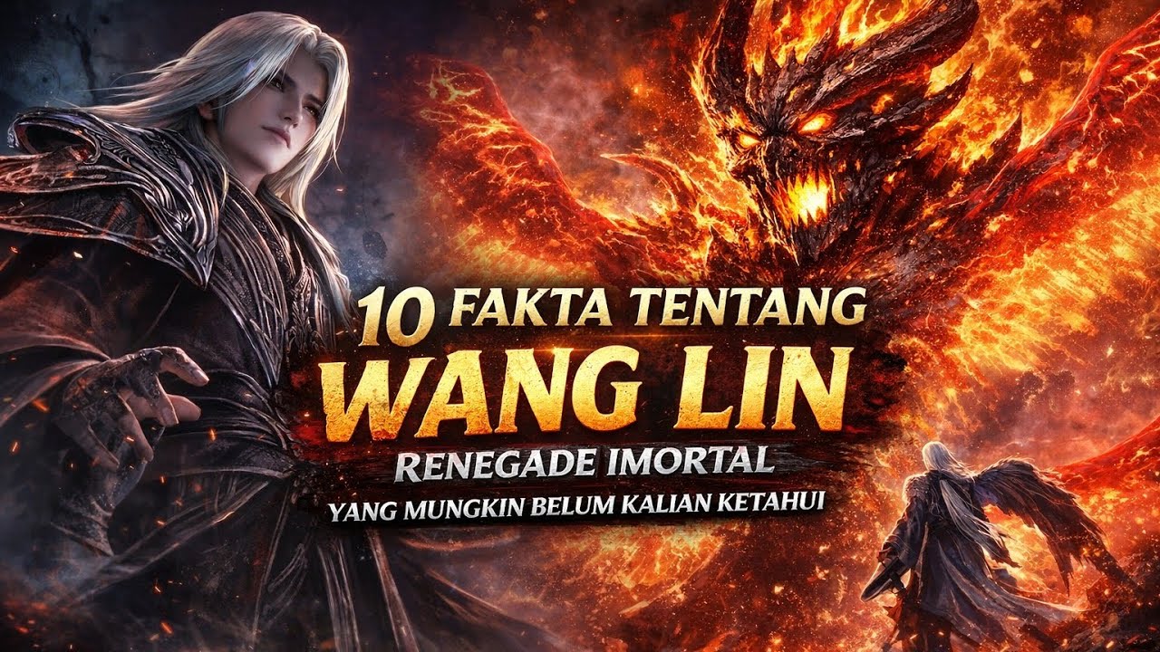 10 Fakta Menarik Wang Lin yang Tidak Pernah Dijelaskan di Donghua! #renegadeimmortal #wanglin 