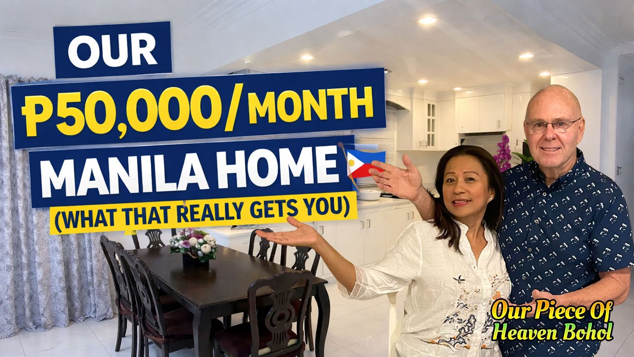 👀 Our ₱50,000/Month Manila Home 🇵🇭 (What That Really Gets You) 🏡